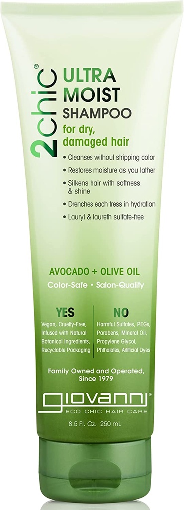 Giovanni 2chic Ultra-moist Shampoo For Dry Damaged Hair Avocado