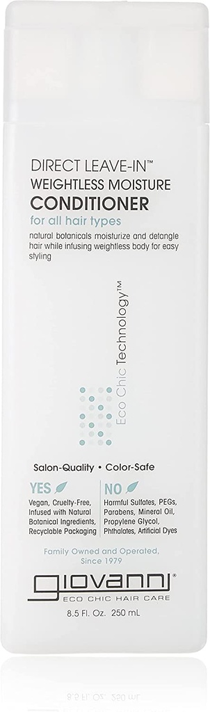 Giovanni Direct Leave-in Weightless Moisture Conditioner