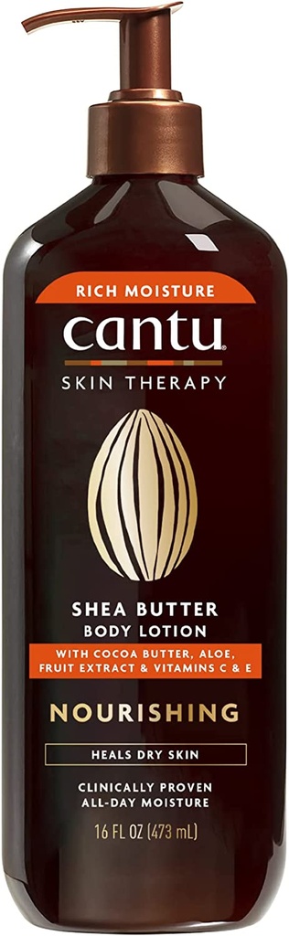 Cantu Skin Therapy Shea Butter Nourishing Body Lotion For Dry Skin 16 Fl Oz1