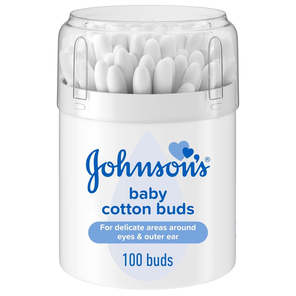 Johnson's Baby Cotton Buds Box Of 100 Sticks
