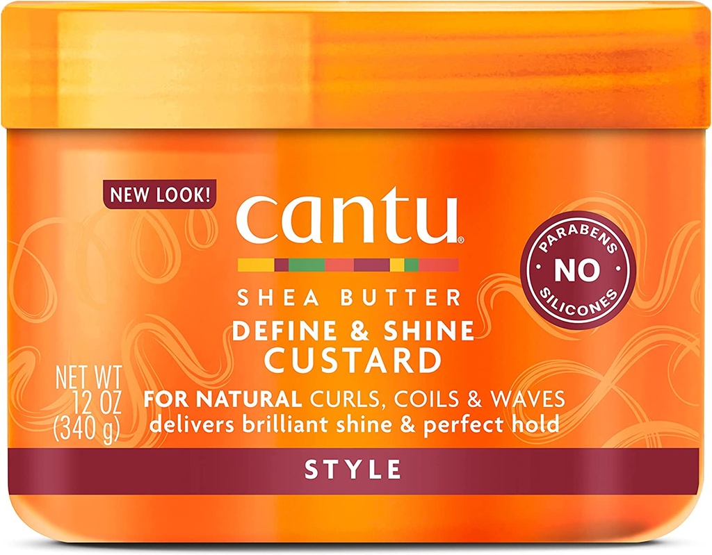 Cantu Define & Shine Custard With Shea Butter For Natural Hair1