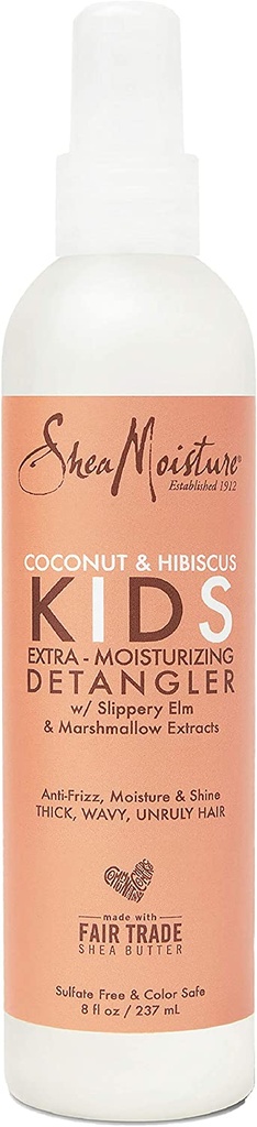 Sheamoisture’s Coconut & Hibiscus Kids Extra-moisturizing Detangler,237 ml