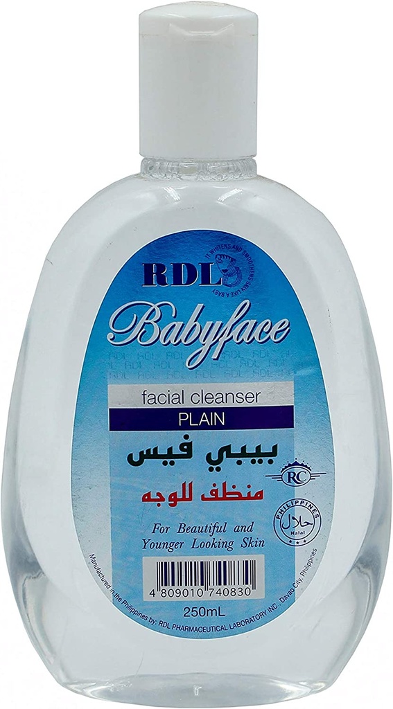 Rdl Baby Face Plain Facial Cleanser 250 Ml3