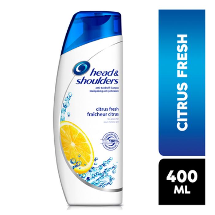 Head&shoulders Shampoo Citrus Fresh 400ml