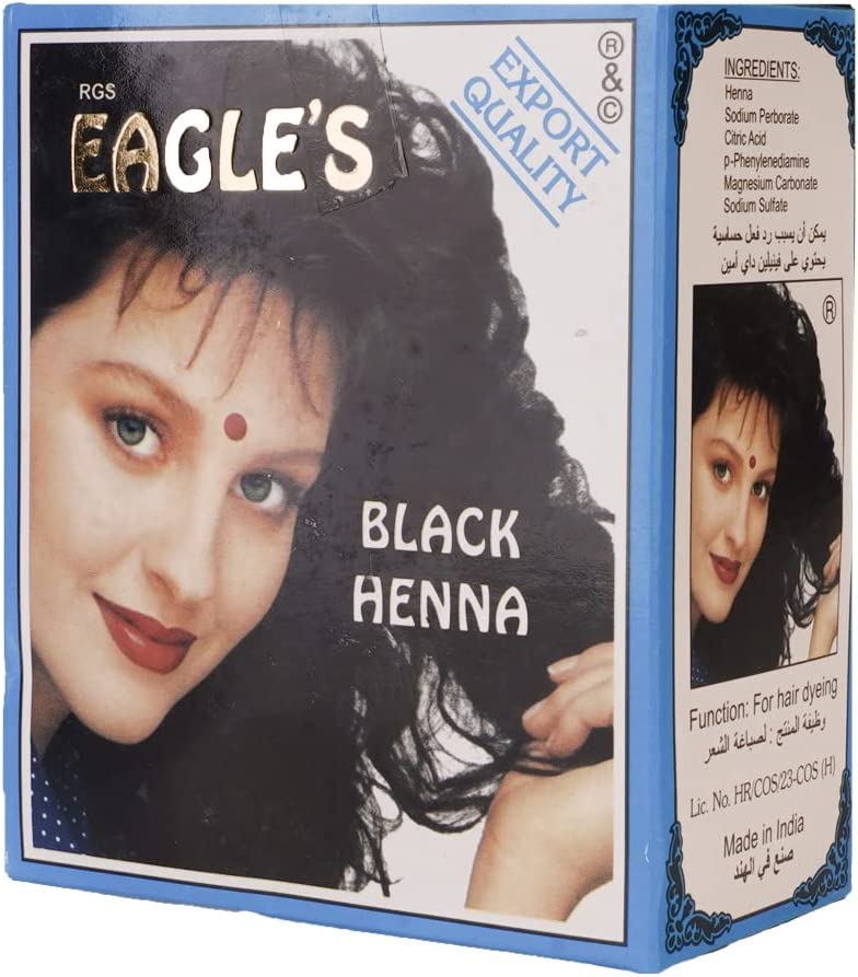 Henna Eagle Bani - Black