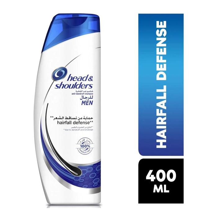 Head&shoulders Shampoo Men Hairfall Defense 400 ml