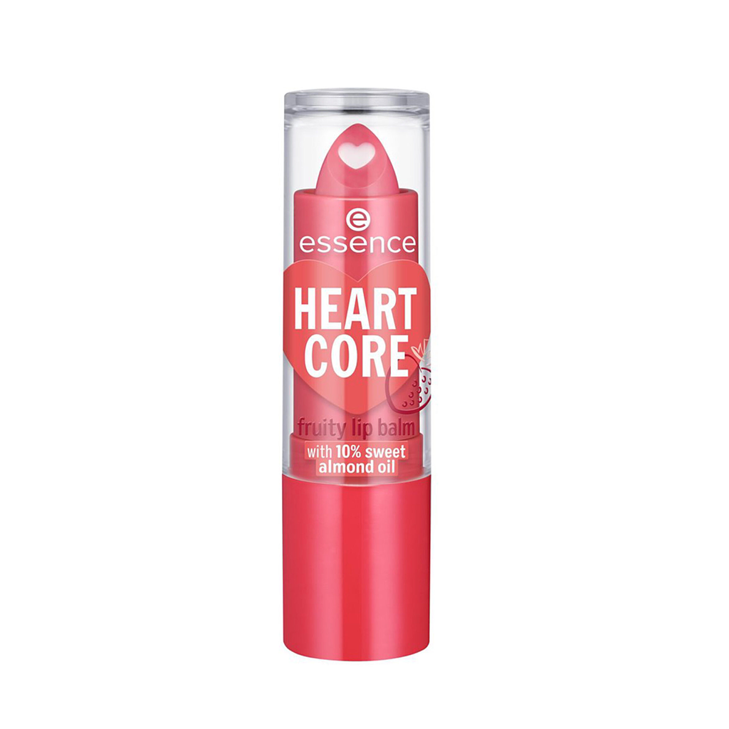 Essence Heart Core Fruity Lip Balm 01 Crazy Cherry