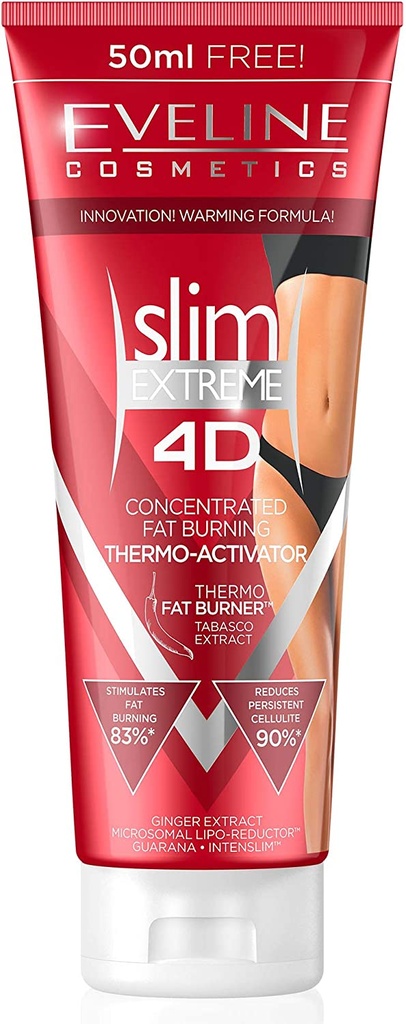 Slim Extreme 4d Concentrated Fat Burning Thermo-activator 250ml