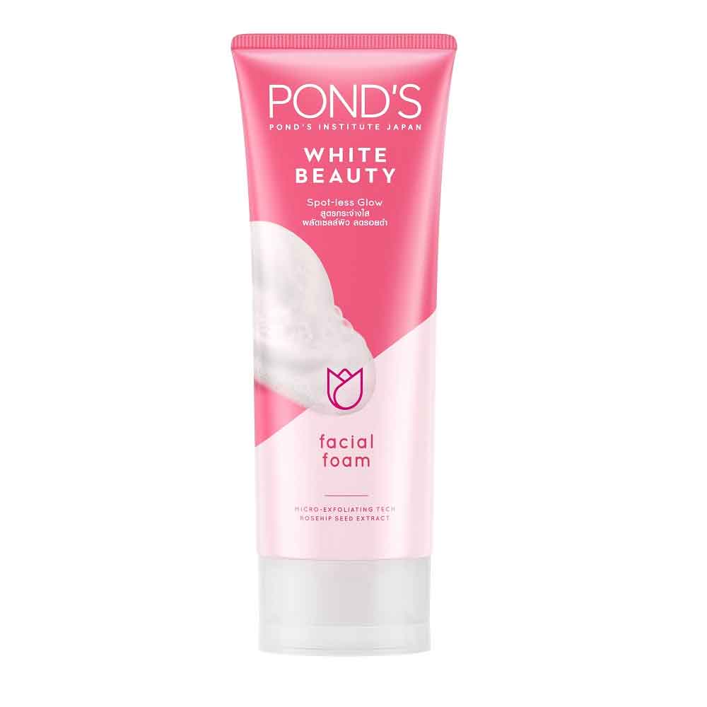 Pond's White Beauty Daily Facial Foam Spot-less Rosy White 100g / 3.5 Oz