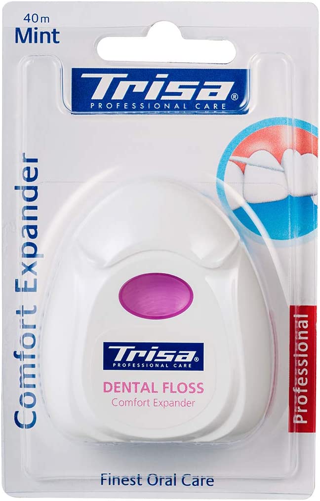 Trisa Professional Dental Floss Comfort Expander Mint 40 M
