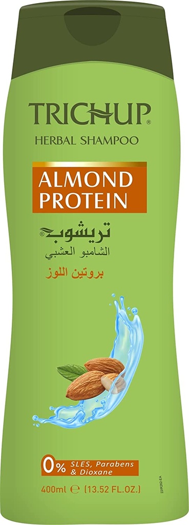 Trichup Almond Protien Shampoo 400 Ml Golden