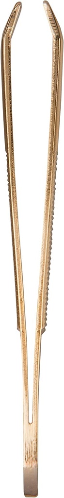 Titania 1074gg Stainless Steel Eyebrow Tweezer Gold