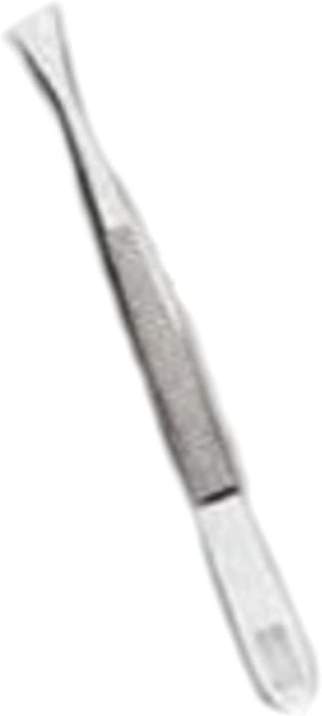 Titania 1090/61b Stainless Steel Eyebrow Tweezer Silver/blue