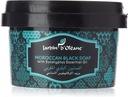 Jardin D Oleane Moroccan Black Soap With Eucalyptus Essential Oil 250g