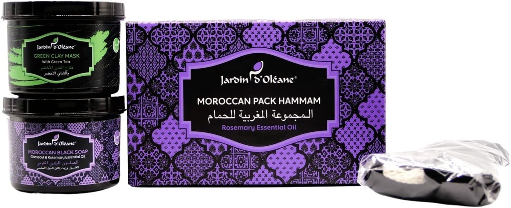 Jardin D Oleane Moroccan Pack Hammam Rosemary Essential Oil6