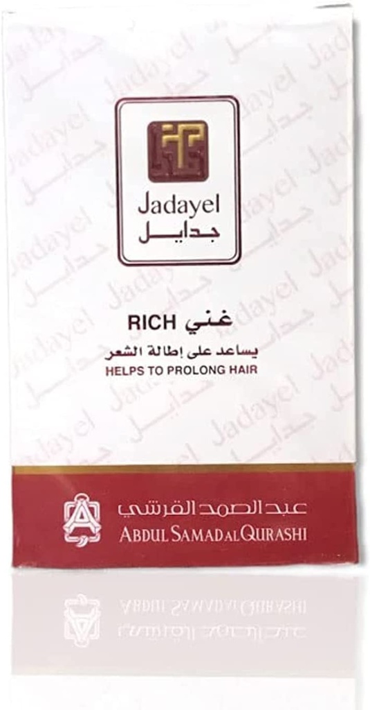 Jadayel Rich Hair Lengthening Oil from Abdul Samad Al Qurashi 130ml