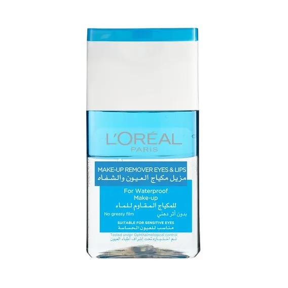 L'oreal Paris Eye & Lips Make Up Remover 125ml Clear