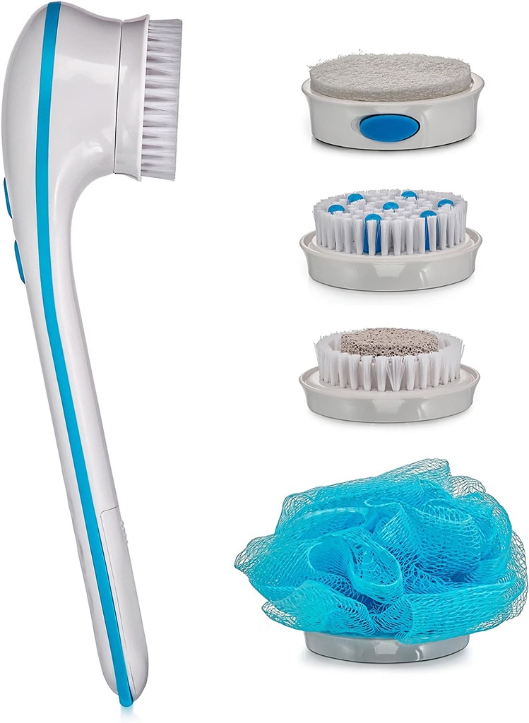 Spin Spa Body Brush With 5 Attachments