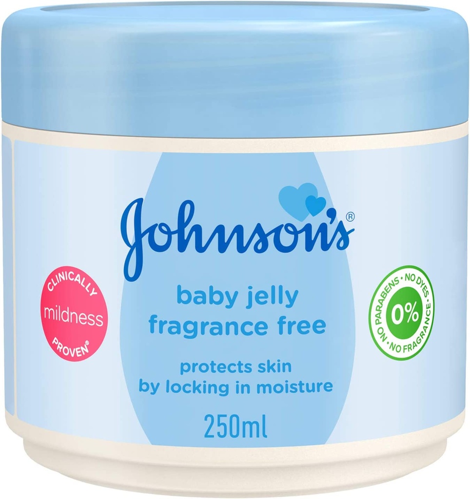 Johnsons Baby Jelly Fragrance Free 250ml