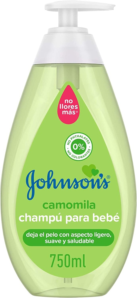Johnson's Baby Chamomile Shampoo Ideal For The Whole Family 750 Ml