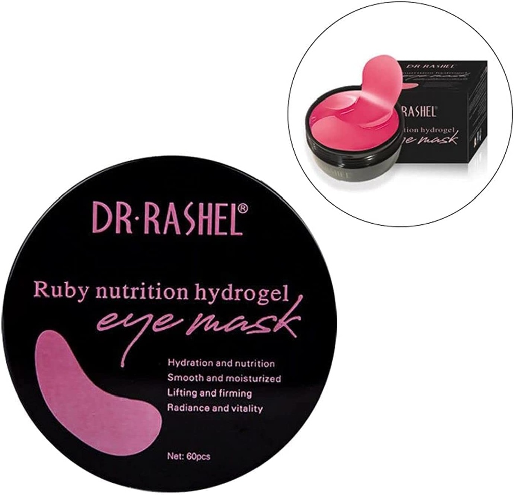 Dr. Rashel Ruby Nutrition Hydrogel Eye Mask 60 Patches