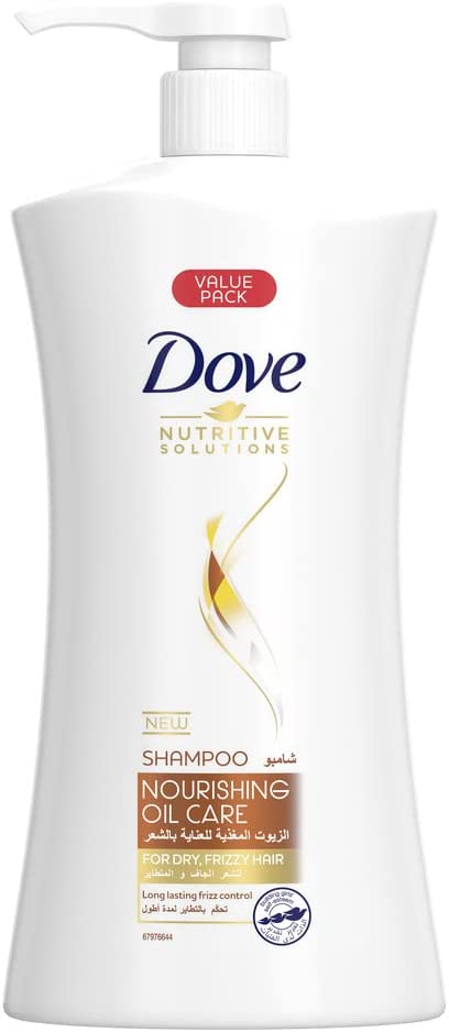 Dove Shampoo For Frizzy And Dry Hair Nourishing Oil Care 1000ml
