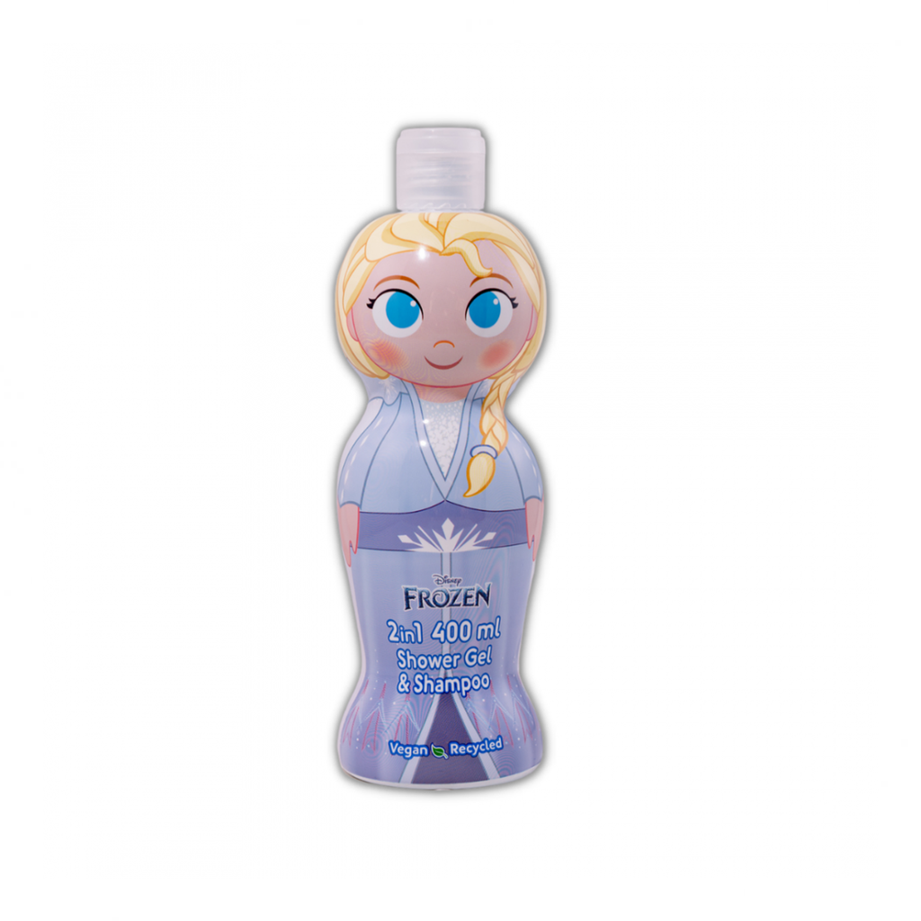 Air-val Frozen Ii Figure 1d Shower Gel & Shampoo 2in1 400 Ml Elsa