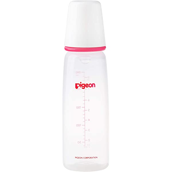 Pigeon Bottle Plastic White 240ml