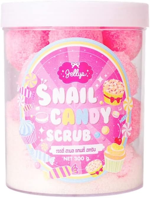 Snail Candy Scrub Balls To Lighten And Unify Skin Tone 300 g