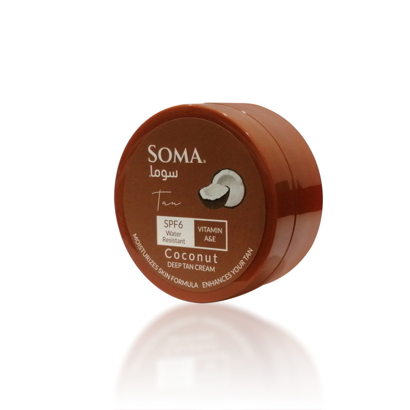 Soma Deep Tan Cream 150gm Coconut
