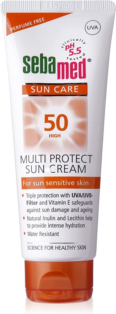 Sebamed Sun Care Multi Protect Sun Cream Spf 50 75ml 1