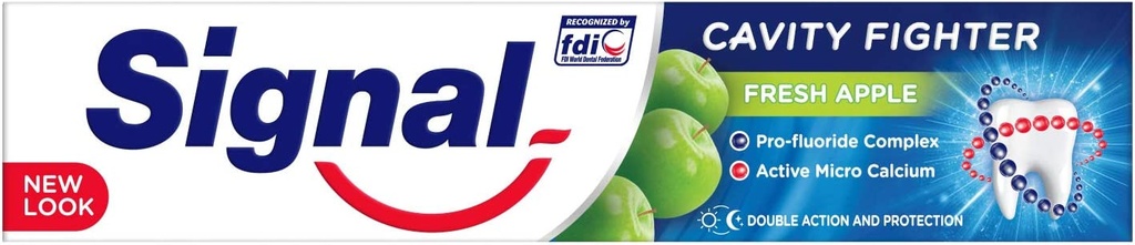 Signal Cavity Fighter Toothpaste With Fresh Apple 120 Ml - Pack Of 1