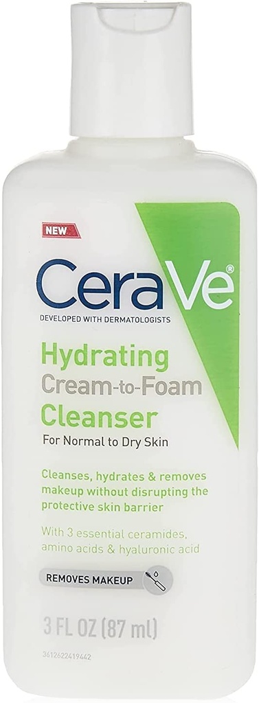 Cerave Hydrating Cleanser 3oz