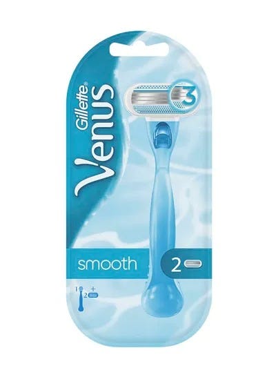 Gillette Venus Razor Smooth Women 2 Up