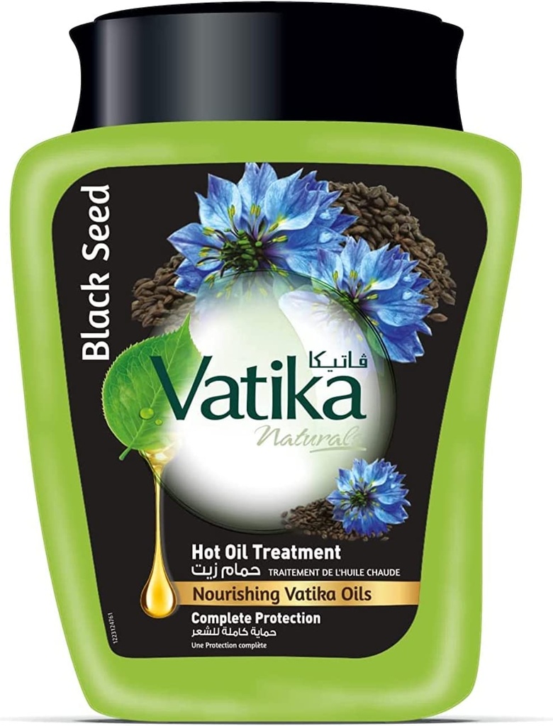 Vatika Naturals Hammam Zaith Hot Oil Treatment | Enriched With Blackseed | Lightweight & Non-sticky | For Thick Strong Hair - 1 Kg