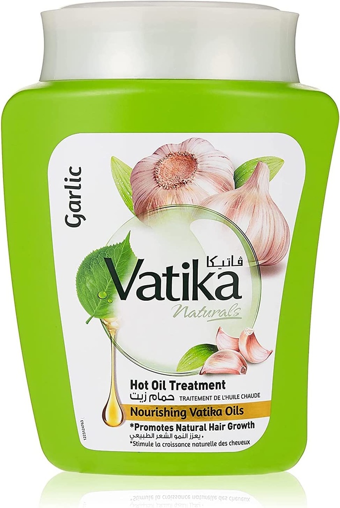 Vatika Naturals Hammam Zaith Hot Oil Treatment | Natural Extracts Of Garlic | Promotes Hair Growth | For Damaged & Thinning Hair - 1kg