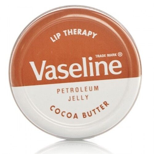 Vaseline Lip Therapy With Cocoa Butter Petroleum Jelly Pocket Size 20g