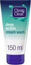 Clean&clear Face Wash Deep Action 150 Ml Cream Cleanser