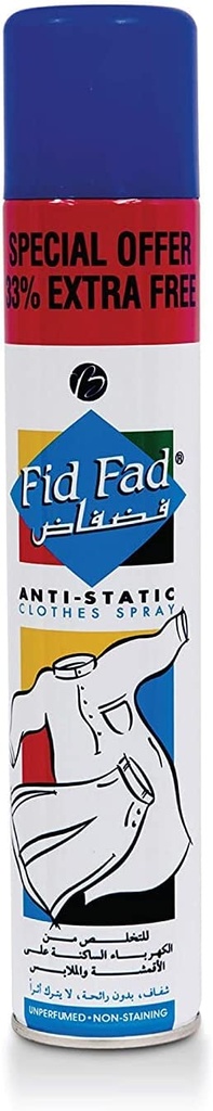 Fid Fad Anti-static 400 Ml + 33% Extra Free