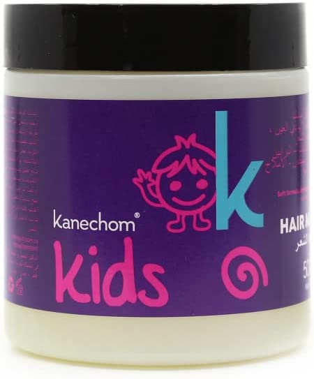 Kanechom Moisture And Brightness Hair Mask For Kids 500 Ml White