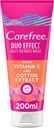 Carefree Daily Intimate Wash Duo Effect With And Cotton 200 Ml