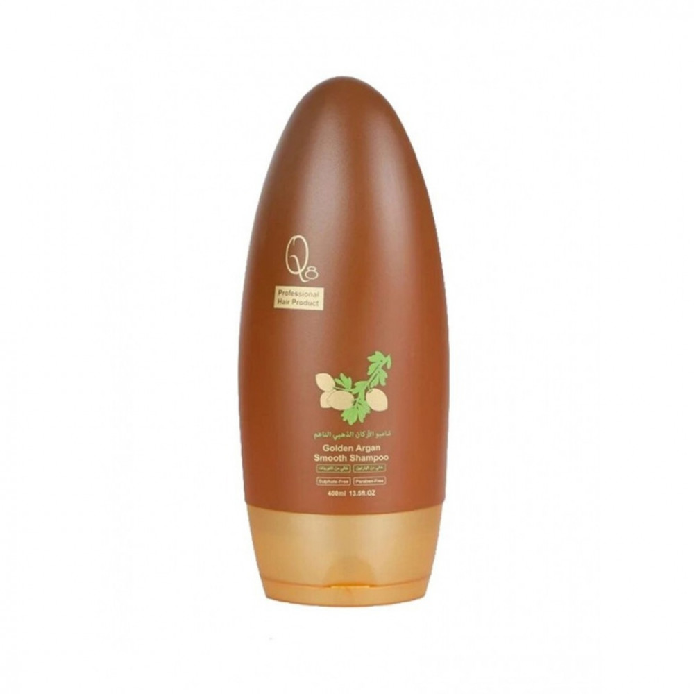 Q8 Golden Argan Smooth Shampoo 450ml