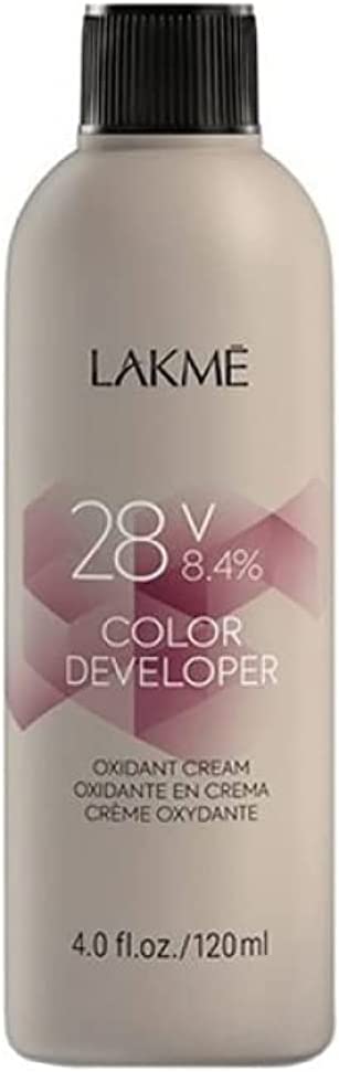 Lakme 28 V 8.4% Peroxide Color Developer Oxidant Cream 120 Ml