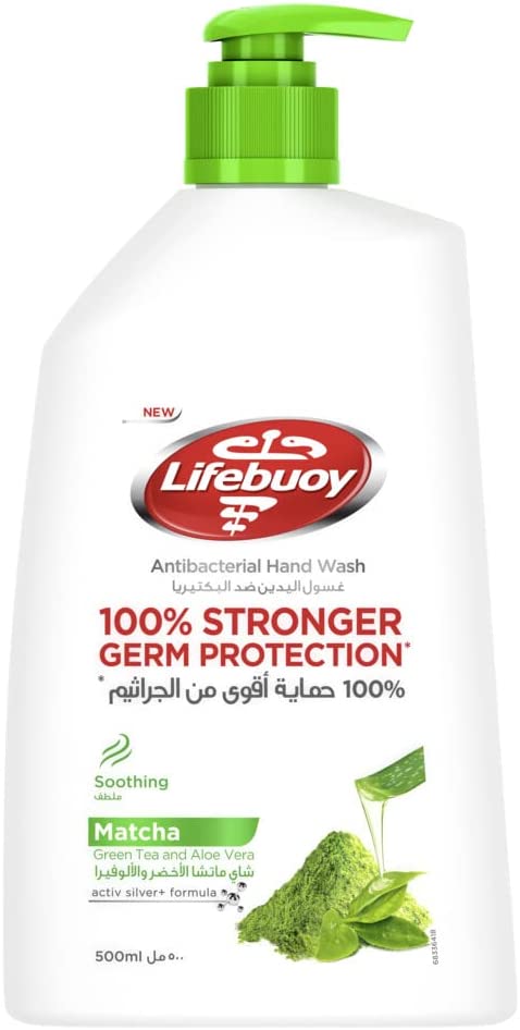 Lifebuoy Hand Wash Matcha Green Tea 500ml6