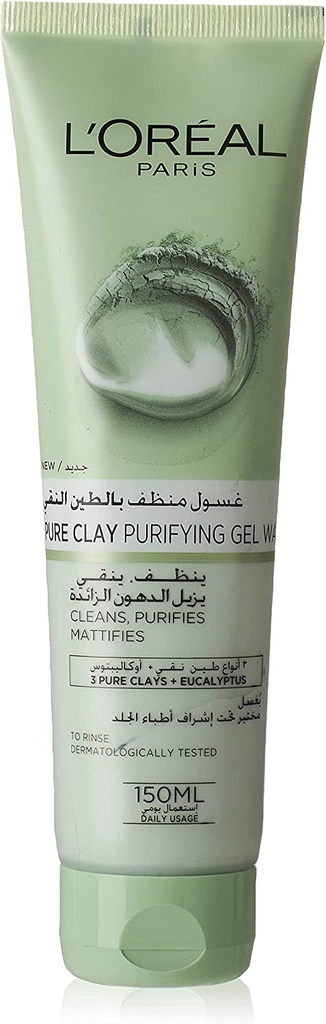 L’oreal Pure Clay Foam Wash Green2