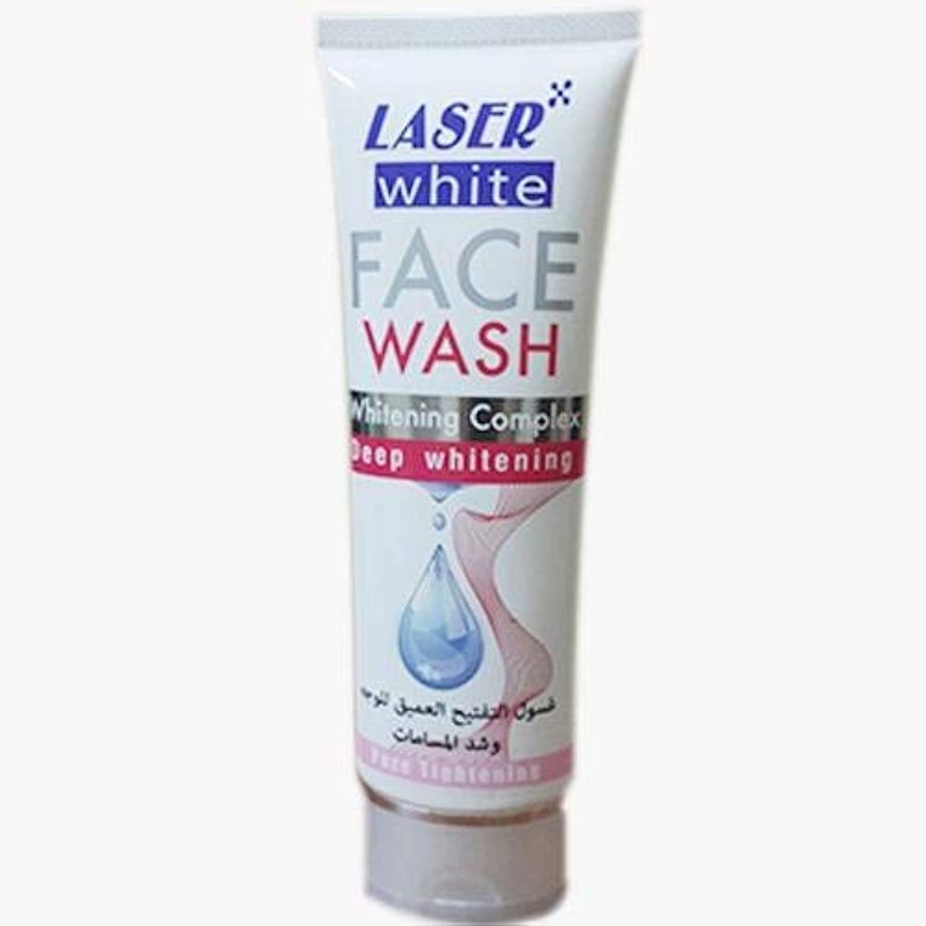 Laser White Deep Whitening Face Wash 100 Ml