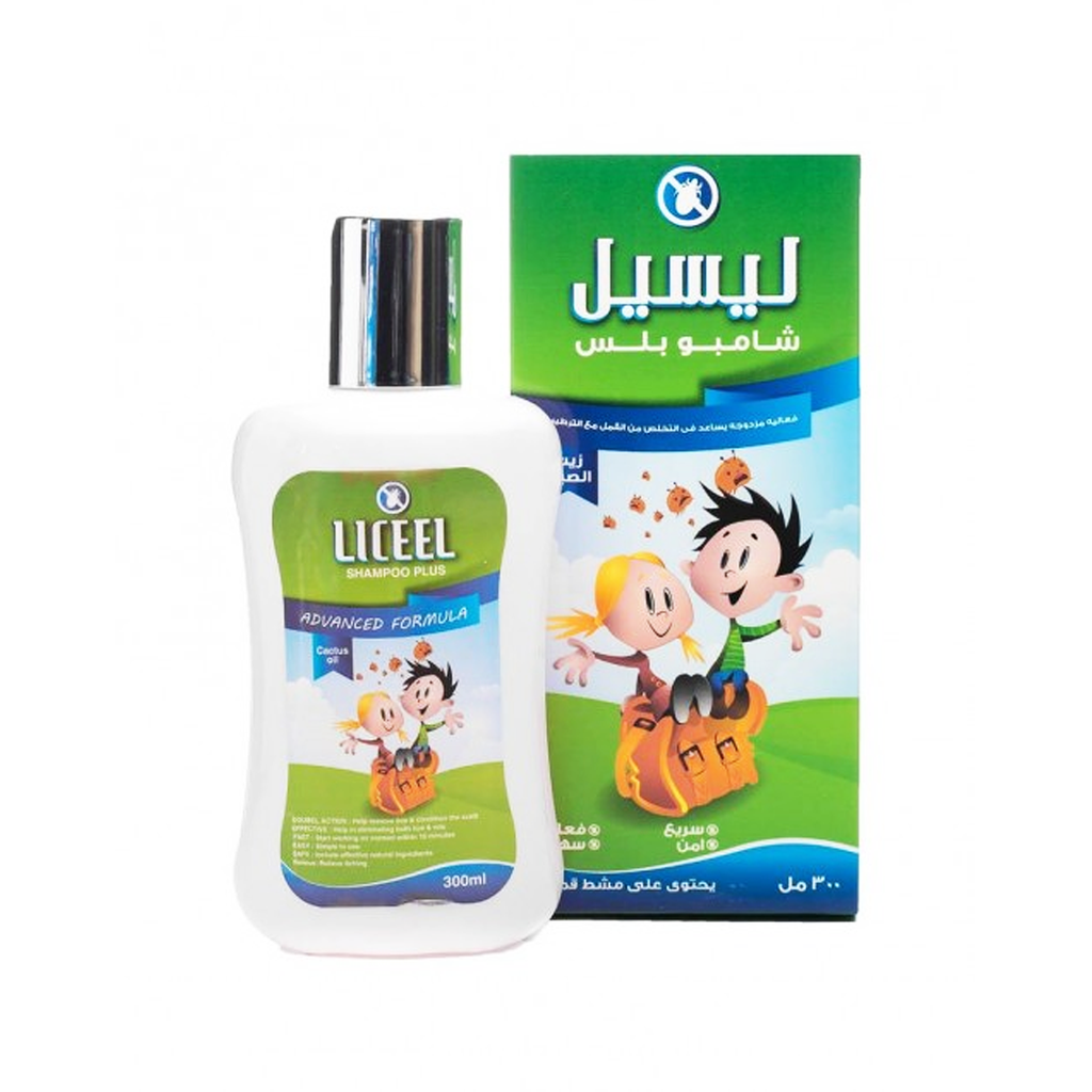 Liceel Shampoo Plus (anti-lice) Eliminating And Recovering - Cactus Oil 300 Ml