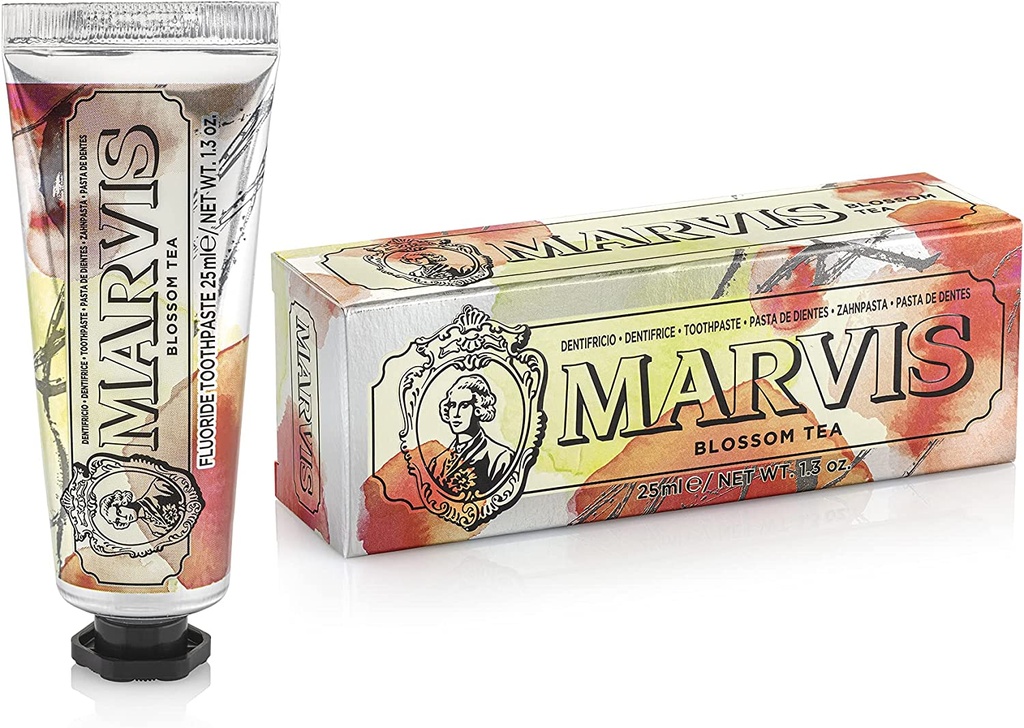 Marvis Blossom Tea Fluoride Toothpaste (25 ml)