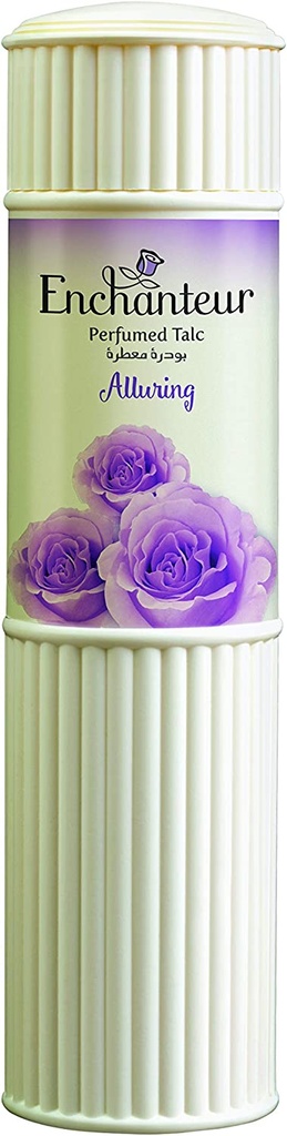 Enchanteur Alluring Perfumed Talc With Classic Notes Of Roses And Exotic Irises 250 G