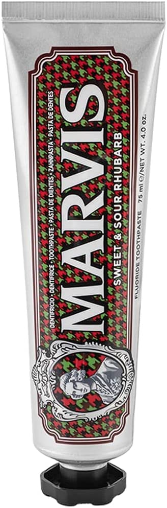 Marvis Sweet & Sour Rhubarb Toothpaste Rhubarb 75 Milliliters